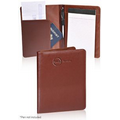 9 in x 7.5 in Brown Jr. Slim Padfolios